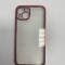 Husa iPhone 13 6.1 Silicon Clear Red