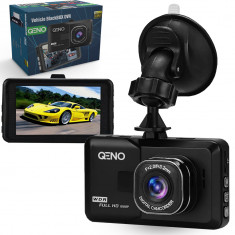 Camera Video De Bord Auto Qeno&reg;, FULL-HD 1080P, Display LCD 3 Inch