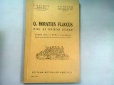 Q. HORATIU FLACCUS. ODE SI EPODE ALESE - C. BALMUS (PENTRU CLASA VIII-A SECUNDARA)