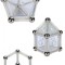 Set de constructie MalPlay Magnetic Crystal 84 piese
