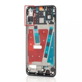 Mijloc Carcasa Huawei P30 Lite 48MP Negru Handmade Calitate Premium