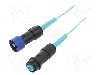 Conector fibra optica, {{Subtip conector}}, 1 pini, BULGIN - PXF4055CAC