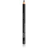 NYX Professional Makeup Eye and Eyebrow Pencil creion de ochi cu trasare precisă culoare 940 Black Shimmer 1.2 g