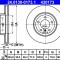 ATE 24.0130-0173.1 Disc frana