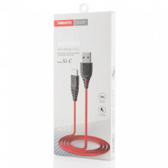 Cabluri Tranyoo, S1, Type-C Cable, 2.1A, 1m, White