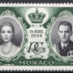 C3250 - Monaco 1956 - Nunta regala 1/5 neuzat,perfecta stare