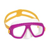 Ochelari de inot pentru copii tip masca, roz 13 cm x 6 cm