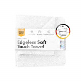 Laveta Microfibre ChemicalWorkz Edgeless Soft Touch Towel, 500GSM, 40 x 40cm, Alb