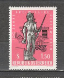 Austria.1963 100 ani Pompierii MA.608, Nestampilat