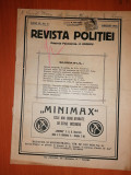 Cumpara ieftin RARA - REVISTA POLITIEI AUGUST 1924 . MULTE ARTICOLE SI RECLAME ...