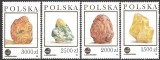 B2356 - Polonia 1993 - Minerale 4v. neuzat,,perfecta stare, Nestampilat