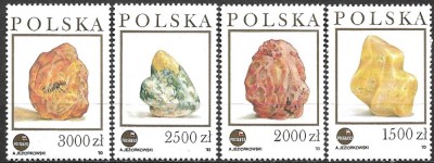 B2356 - Polonia 1993 - Minerale 4v. neuzat,,perfecta stare foto