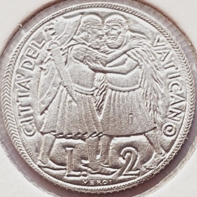 3132 Vatican 2 Lire 1975 Pavlvs VI (Reconciliation) km 125 foto