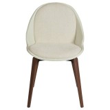 Cumpara ieftin Scaun birou alb Danform Raven Boucle Fabric
