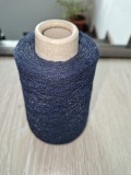 Fir Vascoza Bleumarin Tricotat Nm 2/22 Lurex, 240g - Fir Subtire Masina Tricotat, Handmade, Goblene