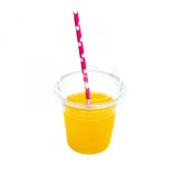 Set 100 pahare fresh frappe, cu capac, 300ml
