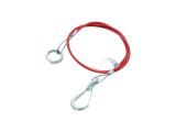 Cablu de siguranta pentru remorca auto Carpoint 110 cm, 1000N, 98 kg
