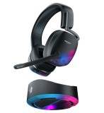 Cumpara ieftin Casti de gaming Roccat Syn Max Air, Wireless, RGB, negru - RESIGILAT