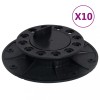 VidaXL Picioare pentru podea reglabile, 10 buc., 25-40 mm 149008