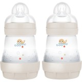 MAM Perfect Star Anti-colic Bottle biberon anticolici 0m+ Beige 2x160 ml