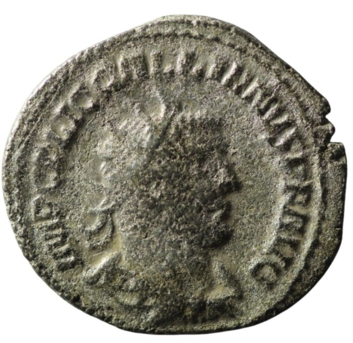 V&acirc;nd Antoninian Billon Argint - Monedă Romană Antică &ndash; Gallienus (253&ndash;268 d.Hr.). Preț 340 lei