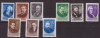 187-URSS 1951-Oameni de stinta importanti-9 timbre nestampilate din 20 MNH, Nestampilat