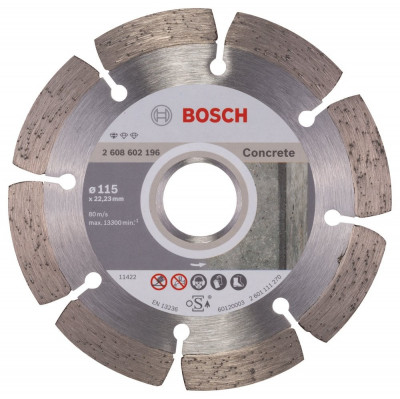 Bosch Professional disc diamantat 115x22.23x1.6x10 mm pentru beton foto