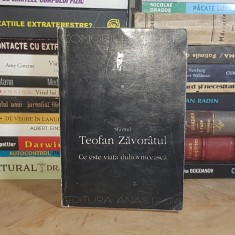 SFANTUL TEOFAN ZAVAROTUL - CE ESTE VIATA DUHOVNICEASCA , COLECTIA COMORILE PUSTIEI , 1997 #