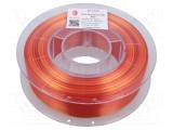 Filament PLA Rainbow 1,75mm Silk Fire 350g ROSA 3D