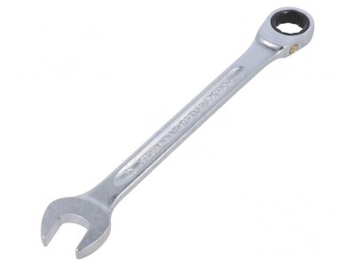Cheie combinată 17mm oțel cromat cu piedică 229mm foto