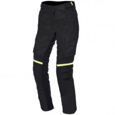 Pantaloni Moto Spyke Equator Dry Tecno Pantaloni Lady Antracit / Negru / Galben Marimea 44 120730/10186/44