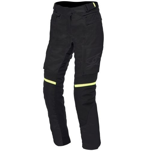 Pantaloni Moto Spyke Equator Dry Tecno Pantaloni Lady Antracit / Negru / Galben Marimea 48 120730/10186/48