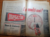 Magazin 29 decembrie 1966-nr.dublu de anul nou,muzeul sighisoara