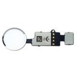 Buton Home iPhone 7, 7 Plus, 8, 8 Plus - Banda Flex Alb - Fara Touch ID