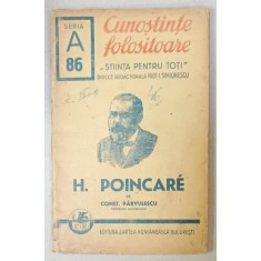 H. POINCARE de CONST. PARVULESCU , 1941