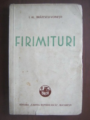 Ioan Alexandru Bratescu Voinesti - Firimituri (1939) foto