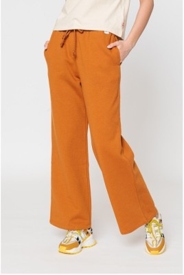 Pantaloni largi pentru femei, maro, Marimea S - OUTLET foto