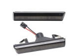 Set lampa semnalizare laterala BMW Seria 3 (E46), COUPE/CABRIO 1999-09.2006, Seria 7 (E38), 04.1994-12.2001, dynamic indicator; LED; fumuriu; TUNING,