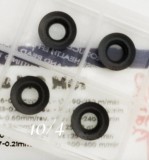 Set 4 dinti carbură pentru freza AKKO Industrial, profil circular, diametru 10mm