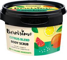 Scrub pentru Corp cu Ulei de Portocale Grapefruit si Menta cu Sare de Mare Berrisimo 400 grame Beauty Jar Cod: BJ1657 foto