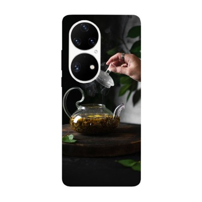 Husa compatibila cu Huawei P50 Pro model Tea time, Silicon, TPU, Viceversa foto