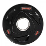 Cumpara ieftin Disc olimpic cauciucat HMS TOX02, 2,5 kg, 51 mm, cu 3 manere