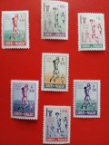 PARAGUAY, SPORT - SERIE COMPLETĂ MNH, Nestampilat