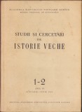 HST C1475 Studii și cercetări de istorie veche 1-2/1955