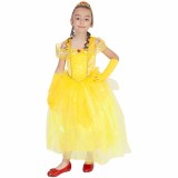 Costum de carnaval - Printesa (galben) XXS (3 - 4 ani / max. 104 cm), Rubies