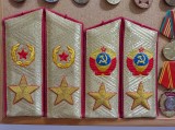 Epoleti Paradă General de Armata si Mareșal Chipiu Cascheta Casca Militara Comunista Sovietica 1991