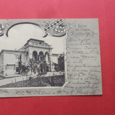 Litho Dolj Craiova Consulatul Austro Ungar Art Nouveau Litografie