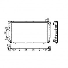 Radiator racire Subaru Legacy, 02.1989-05.1994 Motor 1, 8 76kw; 2, 0 85kw; 2, 2 100kw Benzina, tip climatizare Cu/fara AC, cutie automata, tip Calson