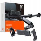 Suport Tabletă Auto Tetieră Mcdodo Universal 360&deg; Ajustabil 130-265mm, Braț Extensibil 57-230mm, Prindere Sigură, Negru