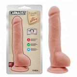 Dildo Realist Bendable Fulfilling TPE Natural 23.5 cm